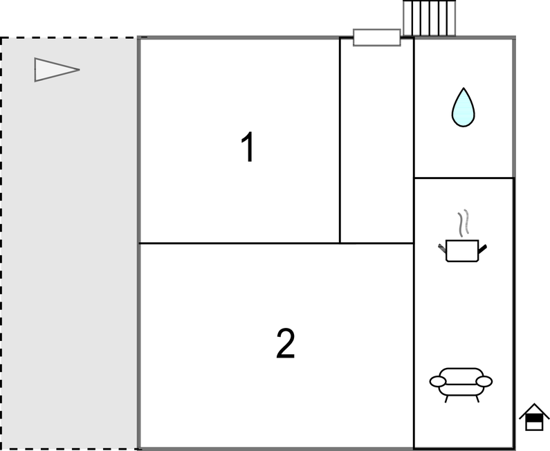 Lejlighed - Ciovo , Kroatien - CSC364 