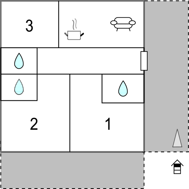Lejlighed - Makarska-Baska Voda , Kroatien - CSC311 