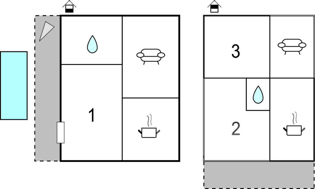 Feriehuse - Split-Podstrana , Kroatien - CSC388 