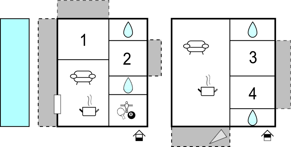 Feriehuse - Split-Solin , Kroatien - CSC410 
