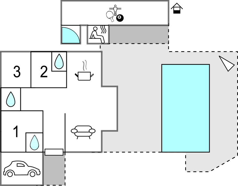 Feriehuse - Makarska-Grubine , Kroatien - CSC017 