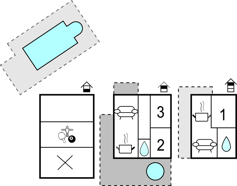 Feriehuse - Makarska - Mijaca , Kroatien - CSC309 