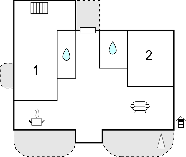 Lejlighed - Omis - Bajnice , Kroatien - CSC397 