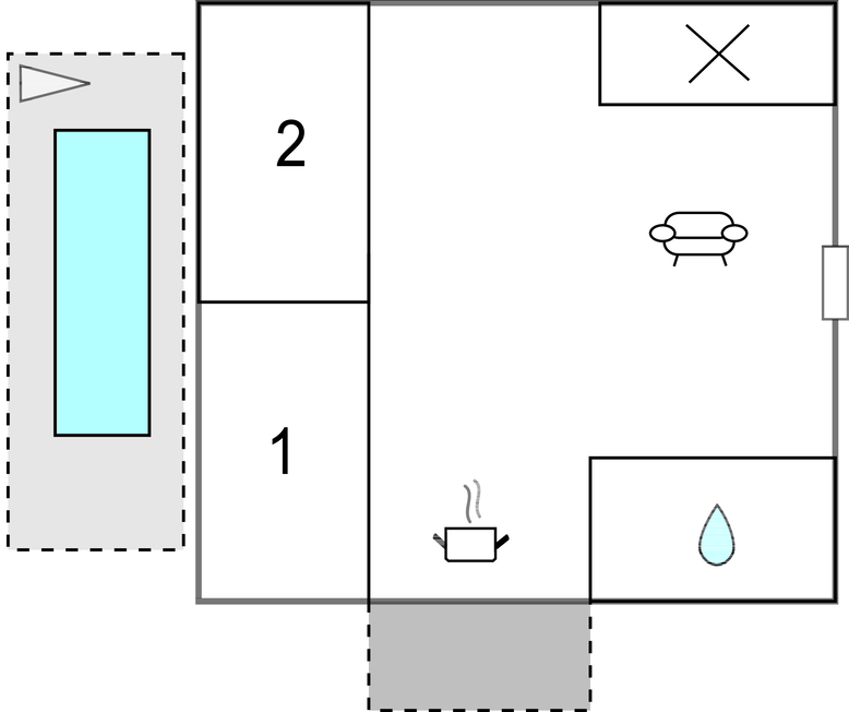 Semesterlägenhet - Trogir-Kastel Novi , Kroatien - CSC428 