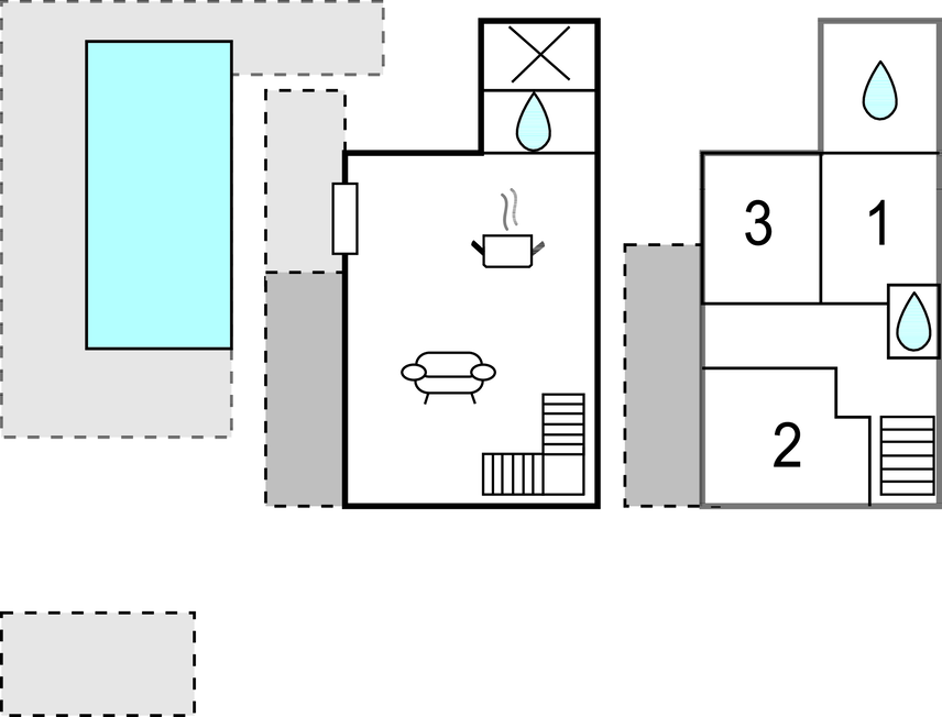 Feriehuse - Makarska - Runovic , Kroatien - CSC325 
