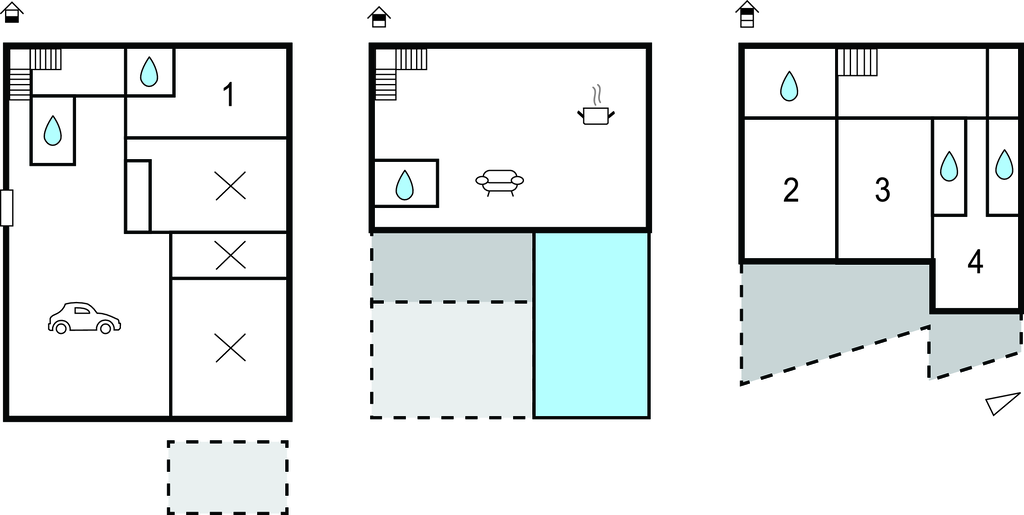 Location de vacances - Trogir-Okrug Gornji , Croatie - CSC583 