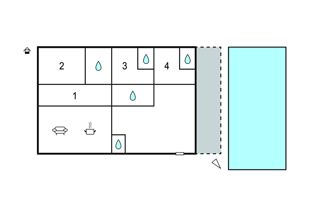 Ferienhaus - Makarska -Krivodol , Kroatien - CSC750 