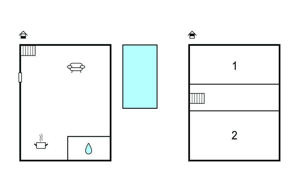 Feriehuse - Makarska- Tucepi , Kroatien - CSD103 