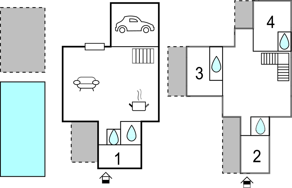 Feriehuse - Sibenik-Dubravice , Kroatien - CSV006 