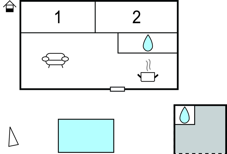 Ferienhaeuser - Vodice , Kroatien - CSV133 