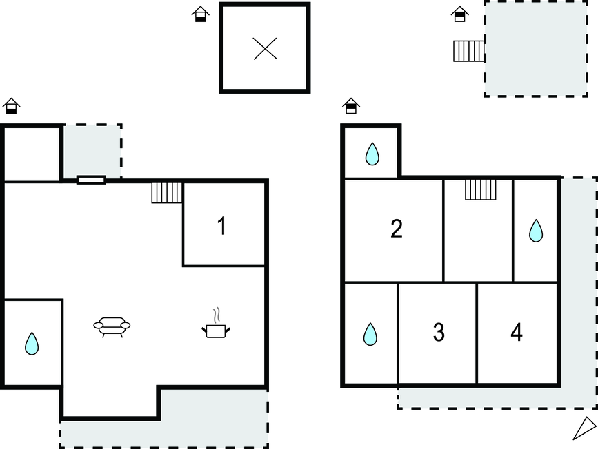 Feriehuse - Sibenik-Pirovac , Kroatien - CSV108 