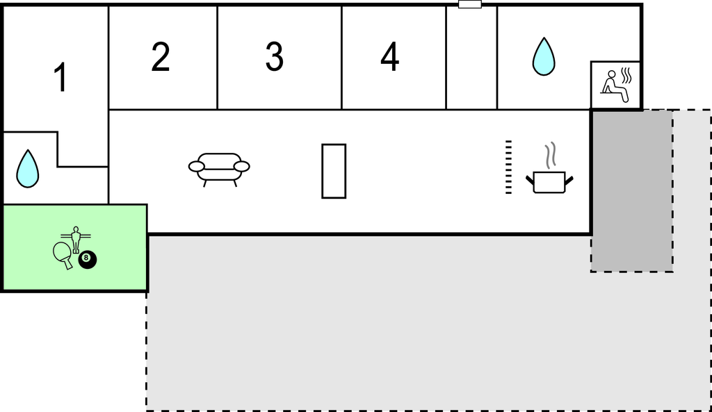 Feriehuse - Ahl Strand , Danmark - D01201 