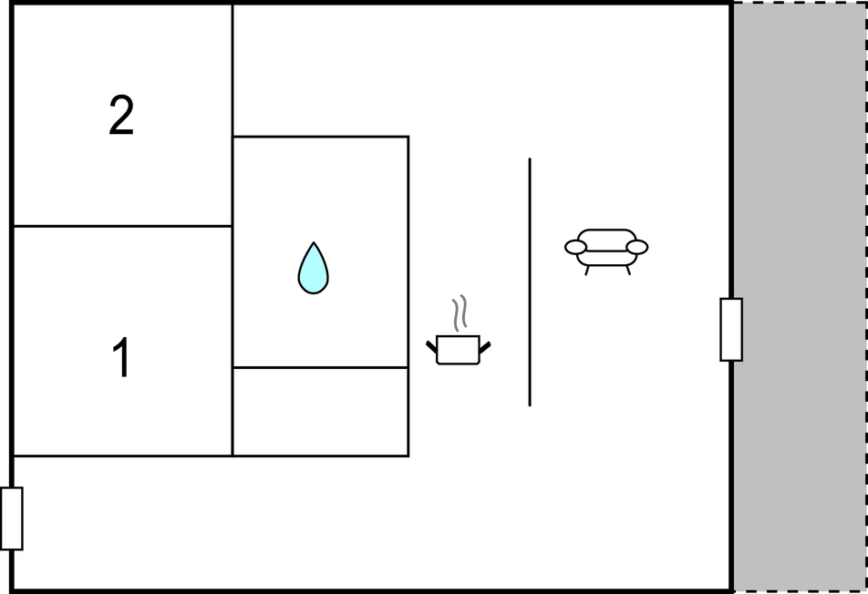 Ferienwohnung - Ebeltoft Strand , Dänemark - D02407 