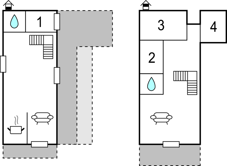 Feriehus - Ebeltoft , Danmark - D02049 