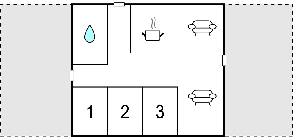 Feriehuse - Øer Strand , Danmark - D04620 