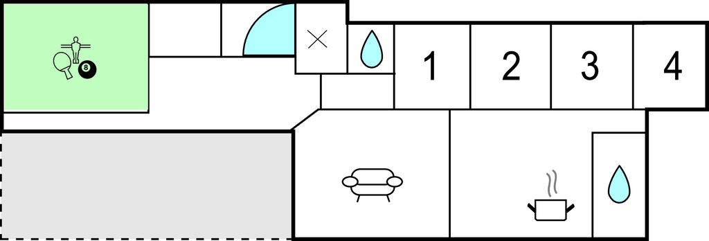 Ferienhaus - Øer Strand , Dänemark - D04100 