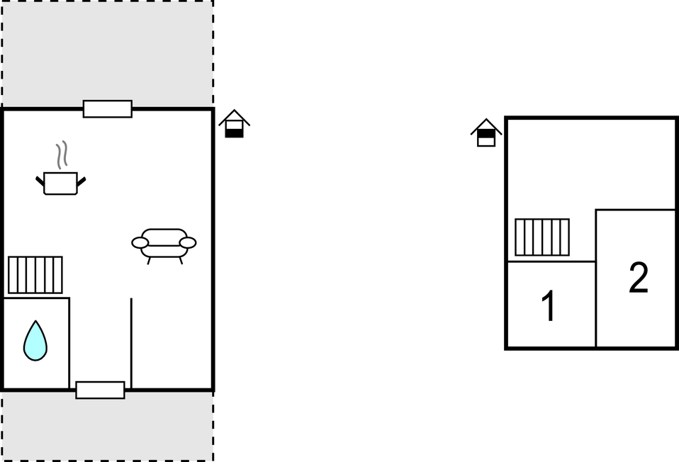 Ferienhaus - Øer Strand , Dänemark - D04721 
