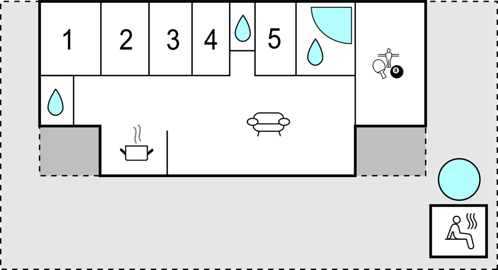 Ferienhaus - Øer Strand , Dänemark - D04030 