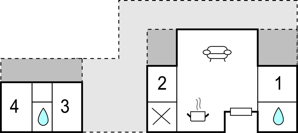 Ferienhaus - Øer Strand , Dänemark - D04104 