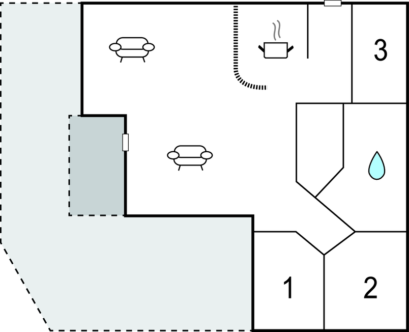 Ferienhaus - Øer Strand , Dänemark - D04385 