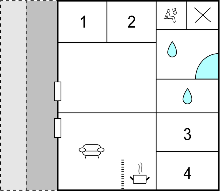 Ferienhaus - Elsegårde Strand , Dänemark - D05505 
