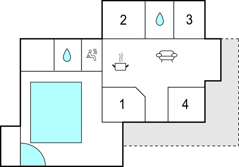 Ferienhaus - Dråby Strand , Dänemark - D07700 