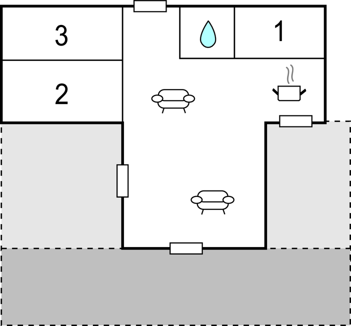 Feriehuse - Boeslum Bakker , Danmark - D09050 