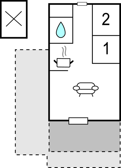 Feriehuse - Boeslum Bakker , Danmark - D09345 