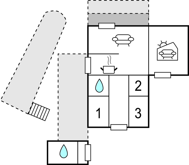 Feriehus - Dråby Strand , Danmark - D10013 