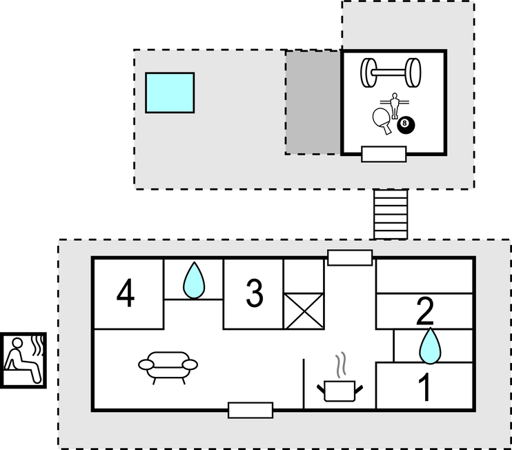 Feriehuse - Dråby Strand , Danmark - D10028 