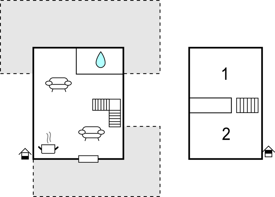 Feriehuse - Dråby Strand , Danmark - D10212 