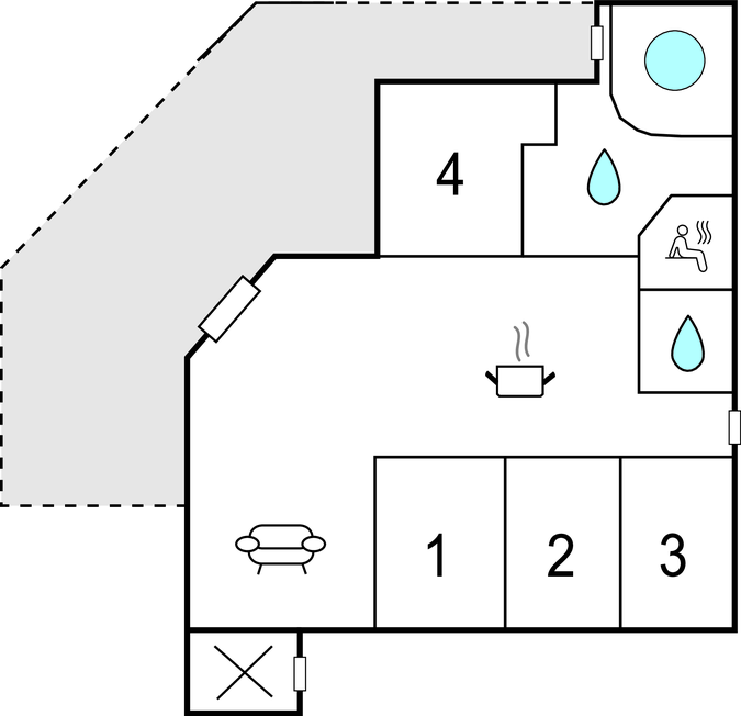 Ferienhaus - Mommark Strand , Dänemark - D1057 