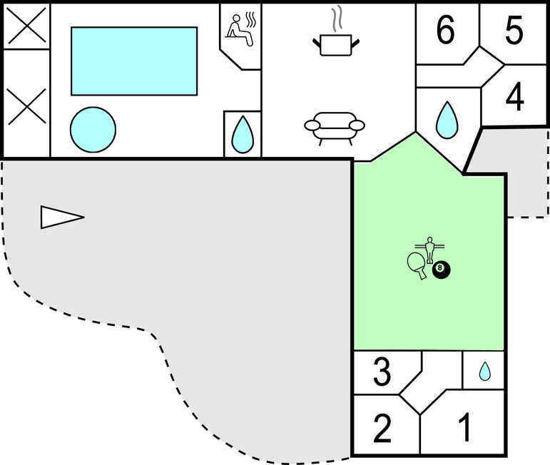 Feriehuse - Sønderby Kegnæs Strand , Danmark - D1054 