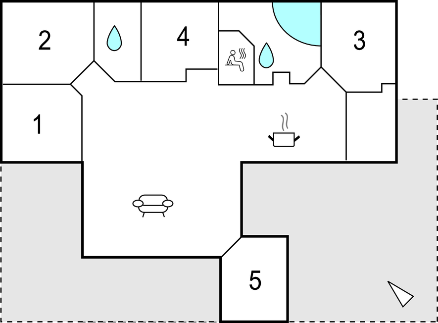 Feriehuse - Vibæk Strand , Danmark - D11775 
