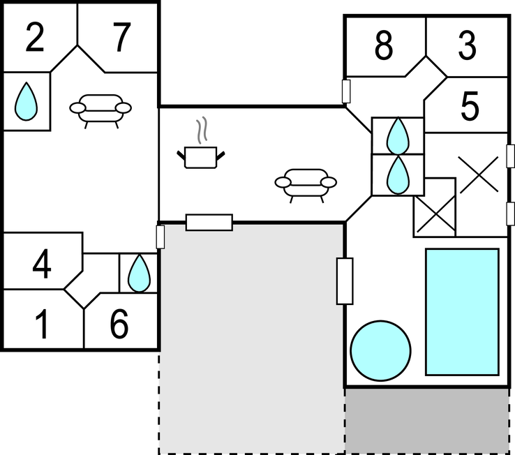 Ferienhaus - Vibæk Strand , Dänemark - D11015 