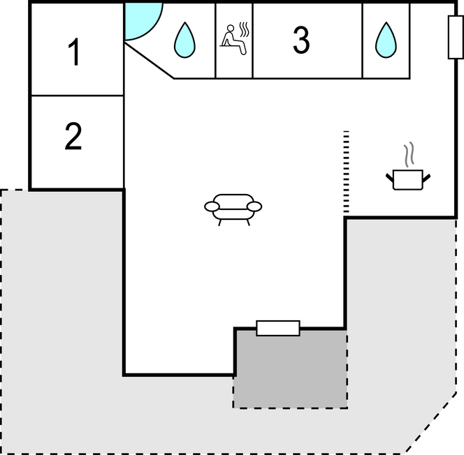 Ferienhaus - Skovmose Strand , Dänemark - D1131 