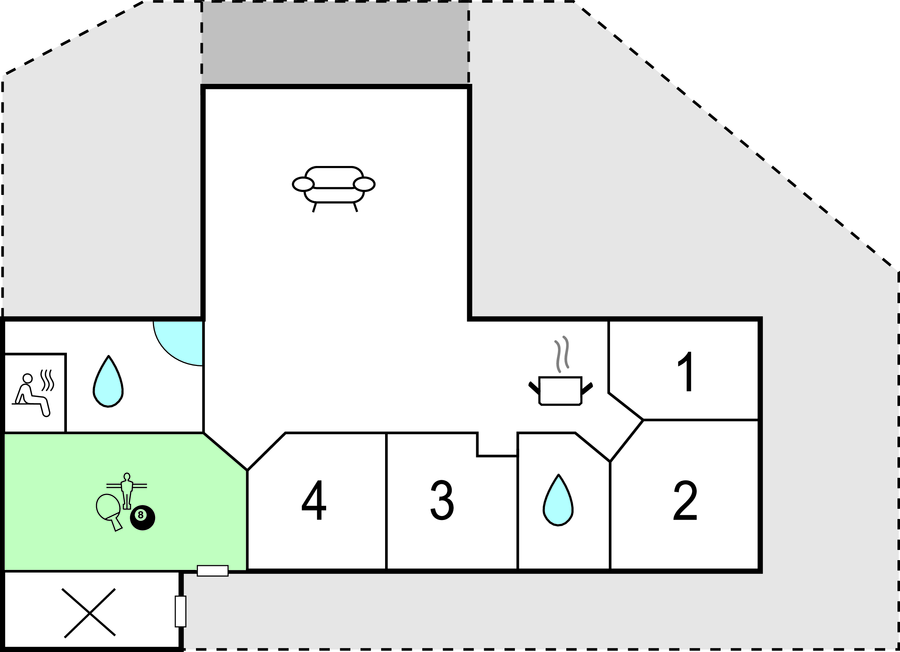 Feriehus - Nørre Kettingskov Strand , Danmark - D1198 