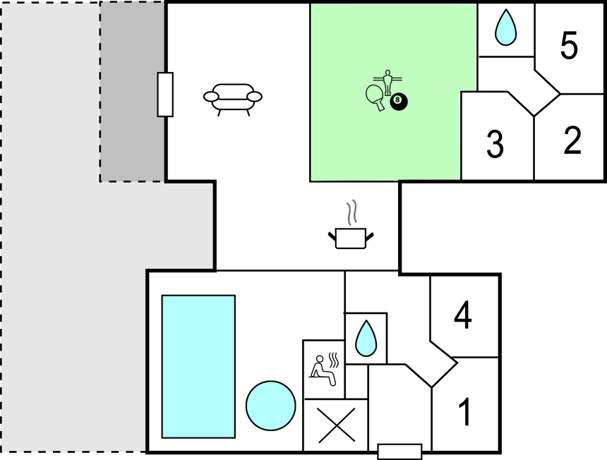 Ferienhaus - Kegnæs Strand , Dänemark - D1176 