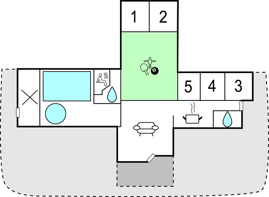 Semesterhus - Kegnæs Strand , Danmark - D1177 