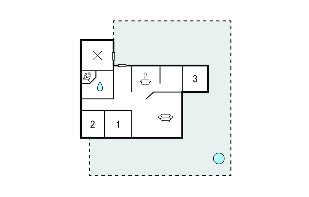 Feriehuse - Ebeltoft , Danmark - D11033 