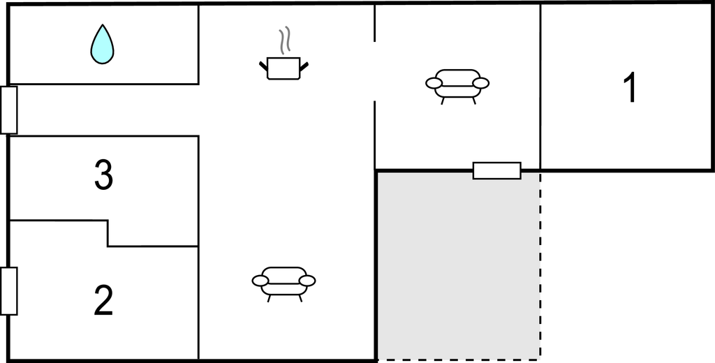 Ferienhaus - Skovmose Strand , Dänemark - D1241 