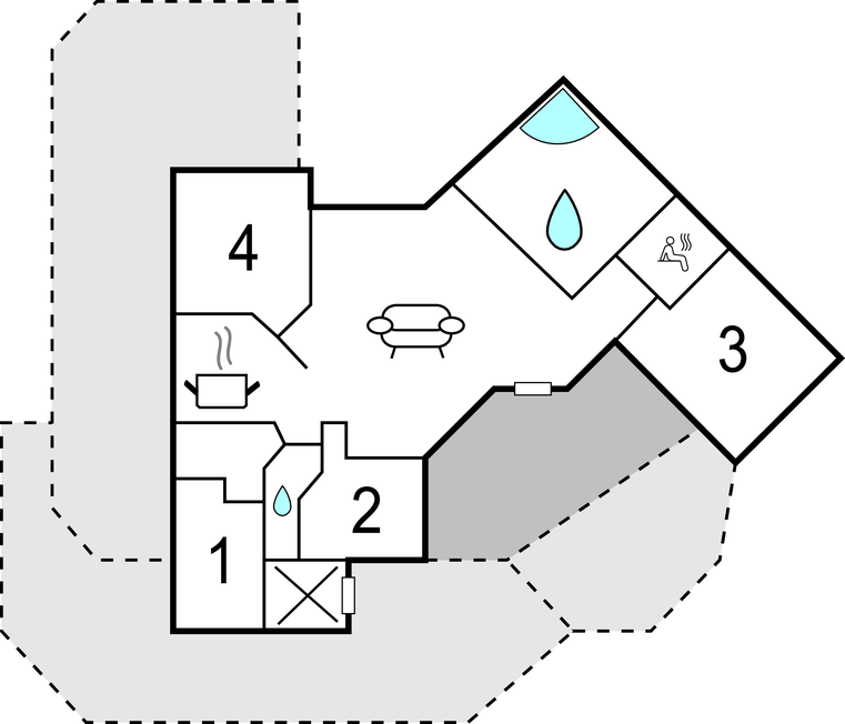 Feriehus - Mommark Strand , Danmark - D1234 