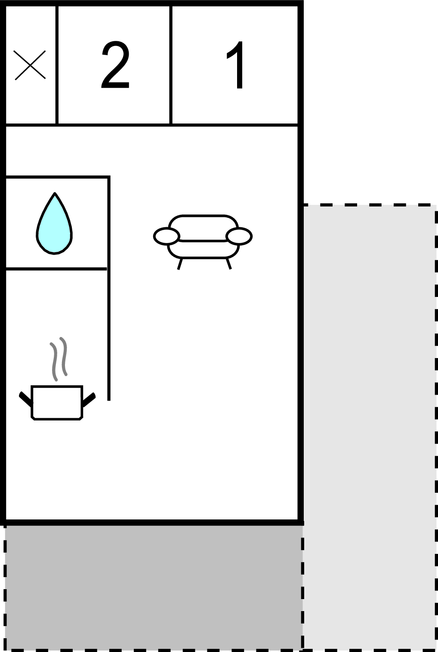Feriehuse - Lambjerglund Strand , Danmark - D1238 