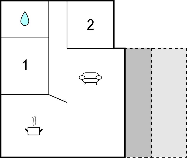 Ferienhaus - Skovmose Strand , Dänemark - D1261 