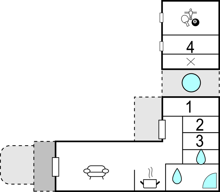 Ferienhaus - Fuglslev , Dänemark - D13027 