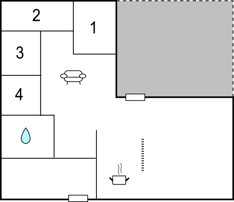 Feriehus - Fuglslev , Danmark - D13191 