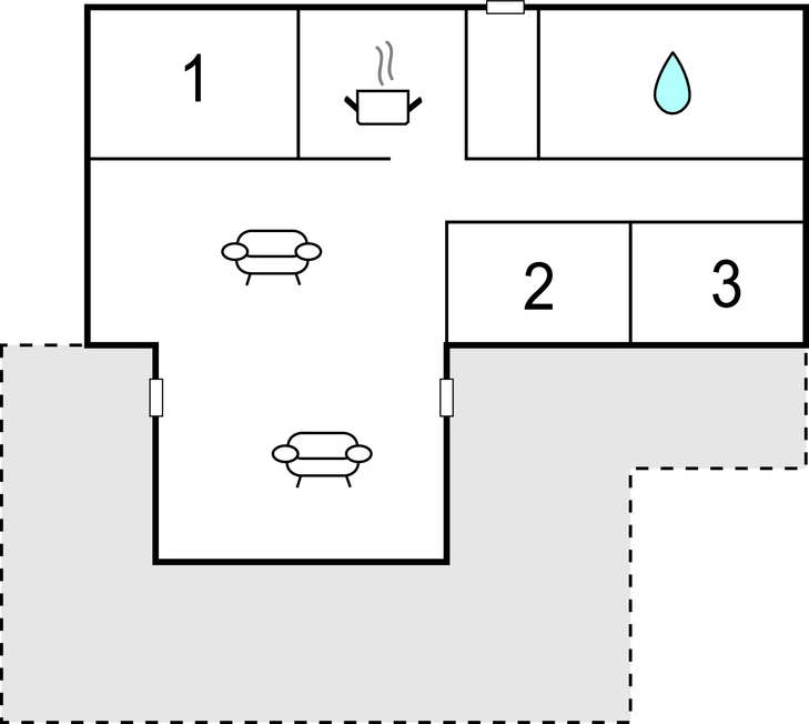 Feriehus - Fuglslev , Danmark - D13405 