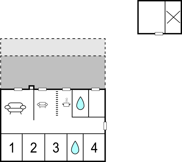 Feriehuse - Fuglslev , Danmark - D13415 