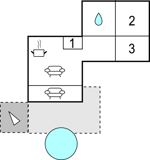 Feriehus - Fuglslev , Danmark - D13643 