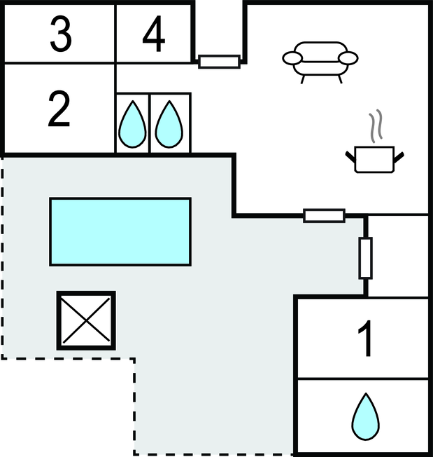 Ferienhaeuser - Fuglslev , Dänemark - D13035 